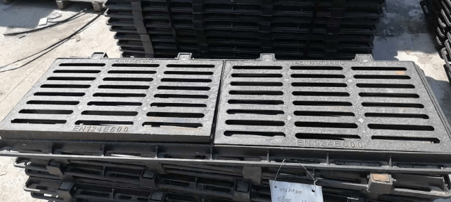 澄海球墨铸铁连体双篦展示